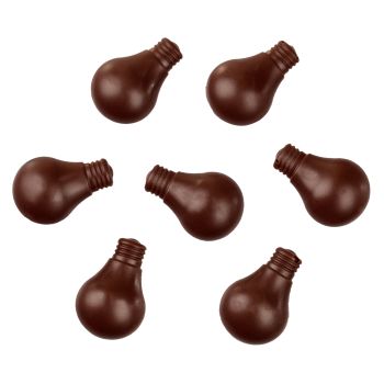 Preview: Zotter Glühbirnchen Dunkle Schoko 70% mit Ahornzucker 130g